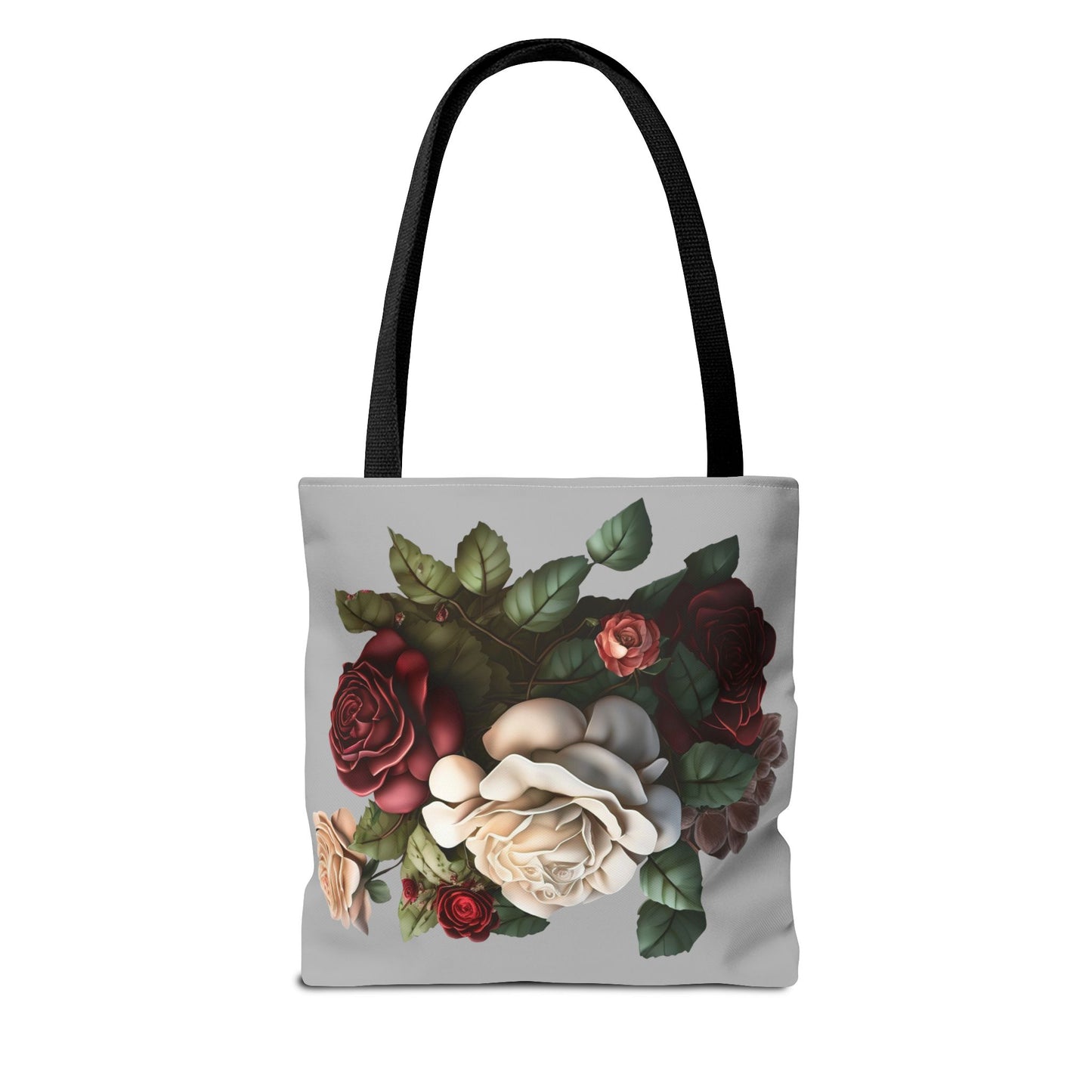 Floral Tote Bag - Elegant Design for Everyday Use, Shopping, Gifts, Mother’s Day, Eco-Friendly Bag