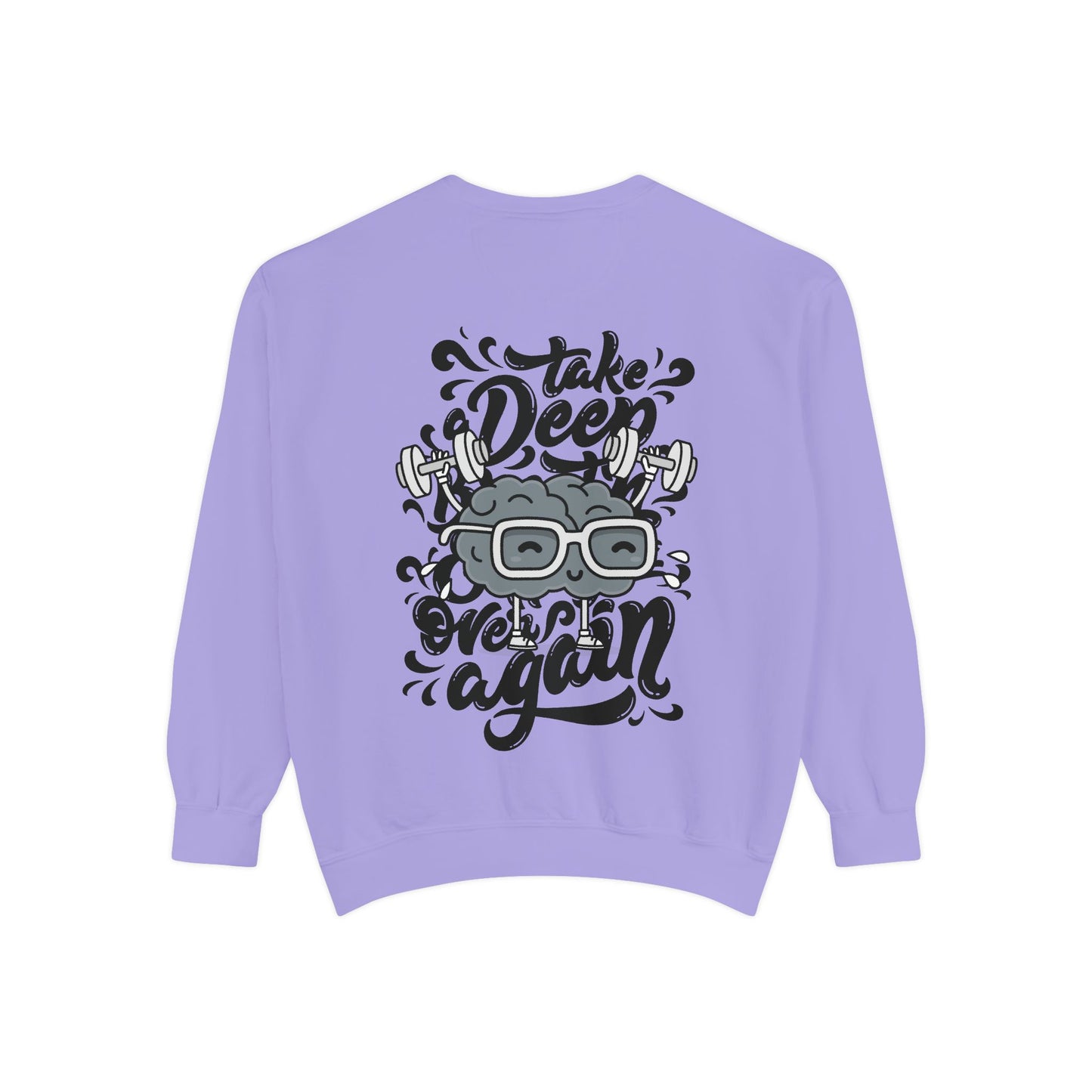 Freedom and Deep Thoughts Unisex Sweatshirt, Rock Music Apparel, Gift for Music Lovers, Cozy Layer for All Seasons, Statement Fashion Piece