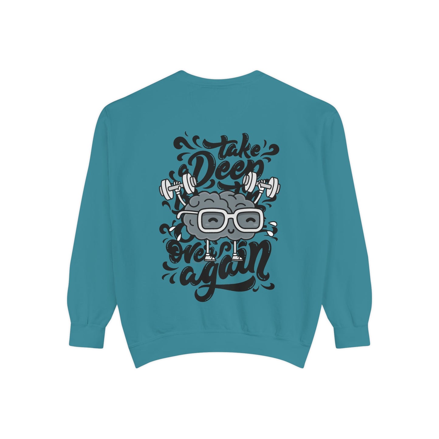 Freedom and Deep Thoughts Unisex Sweatshirt, Rock Music Apparel, Gift for Music Lovers, Cozy Layer for All Seasons, Statement Fashion Piece