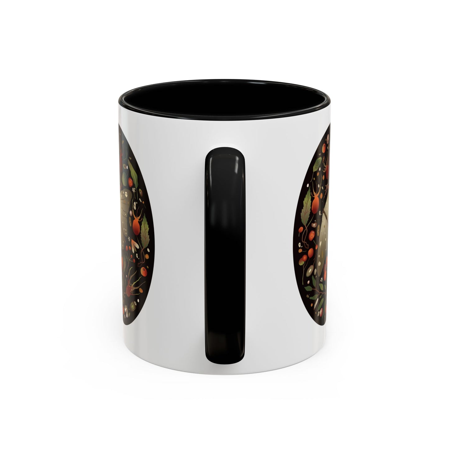 Nature-Inspired Accent Coffee Mug, Butterfly Decorated Mug, Perfect Gift for Nature Lovers, Cozy Home Decor, Birthday, Holiday Gift