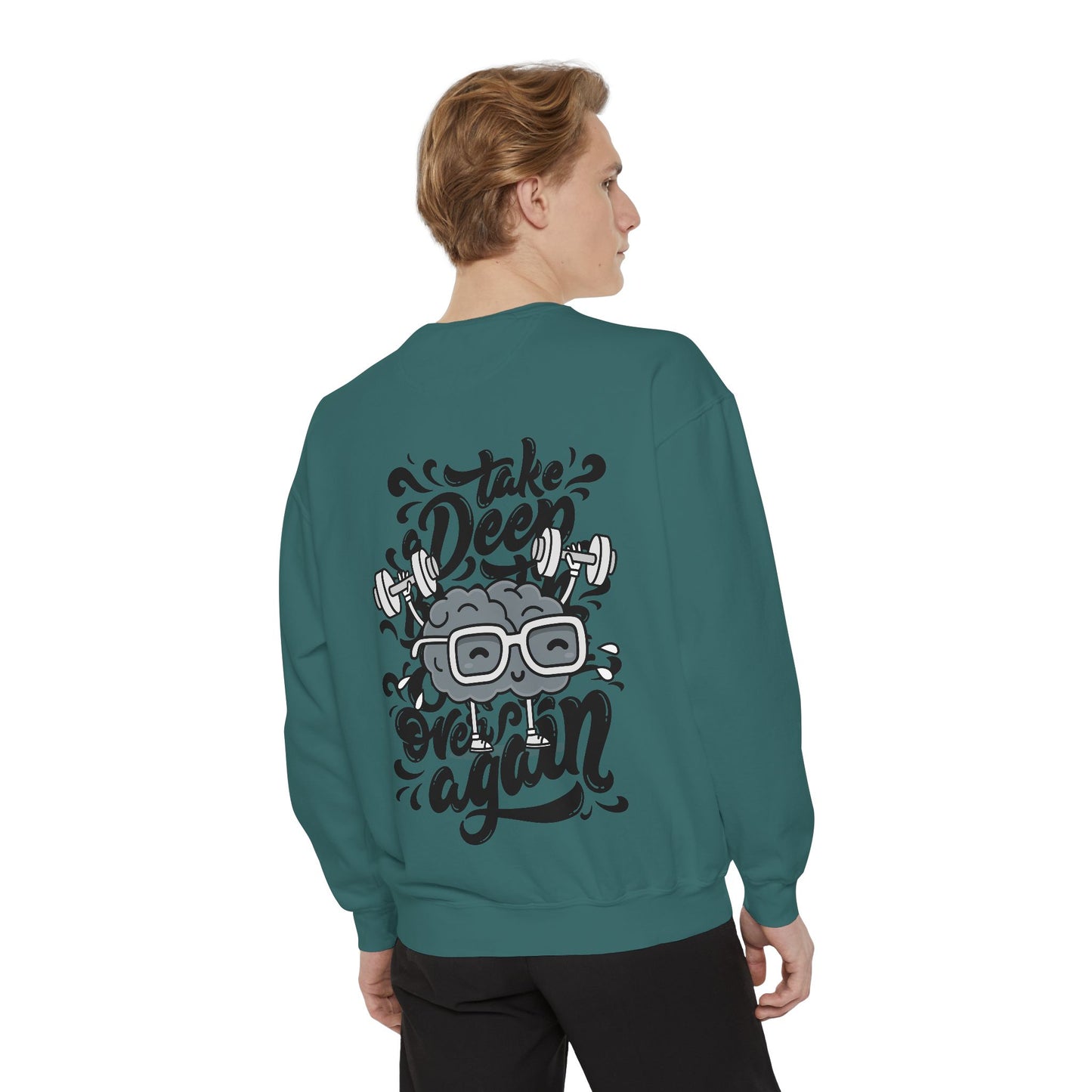 Freedom and Deep Thoughts Unisex Sweatshirt, Rock Music Apparel, Gift for Music Lovers, Cozy Layer for All Seasons, Statement Fashion Piece