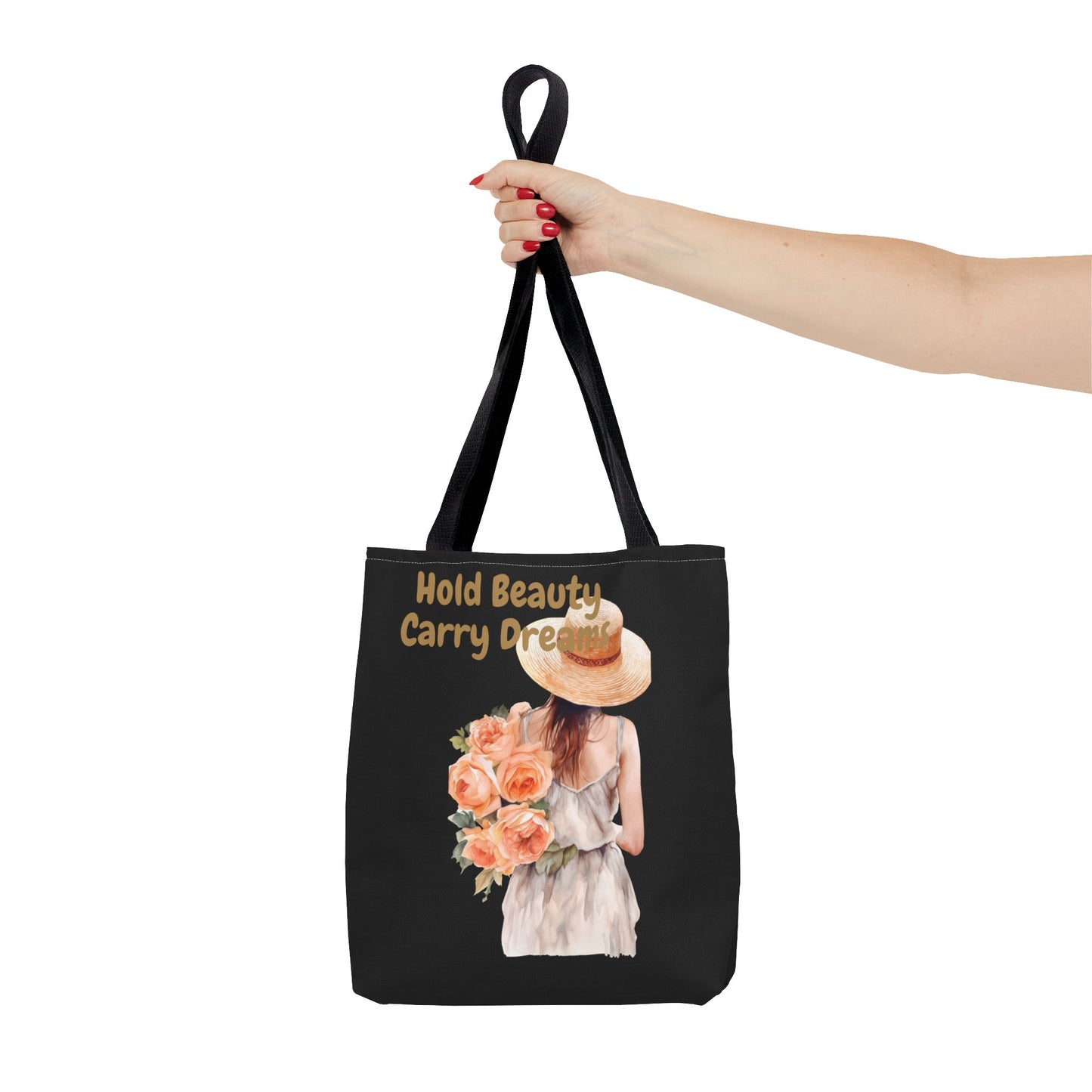 Chic Floral Tote Bag, Stylish Grocery Tote, Summer Accessory, Gift for Her, Beach Bag, Hold Beauty Carry Dreams