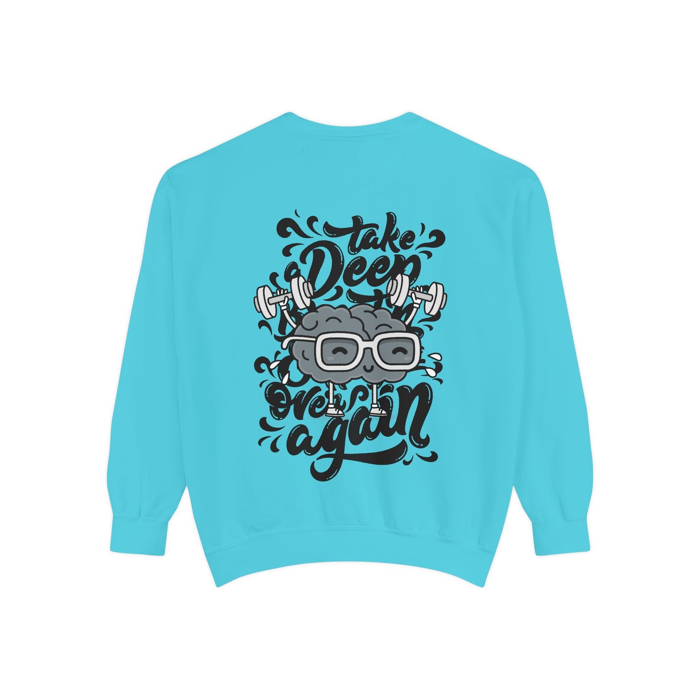 Freedom and Deep Thoughts Unisex Sweatshirt, Rock Music Apparel, Gift for Music Lovers, Cozy Layer for All Seasons, Statement Fashion Piece