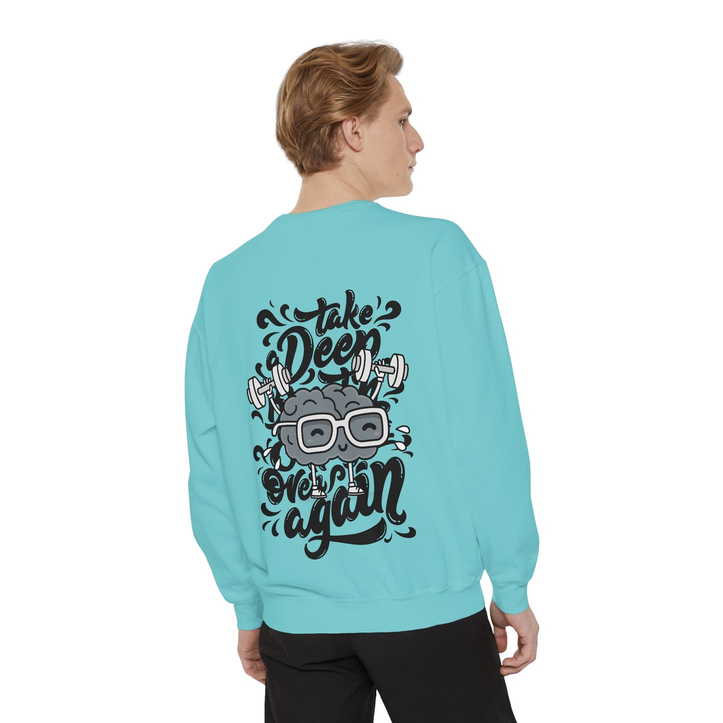 Freedom and Deep Thoughts Unisex Sweatshirt, Rock Music Apparel, Gift for Music Lovers, Cozy Layer for All Seasons, Statement Fashion Piece