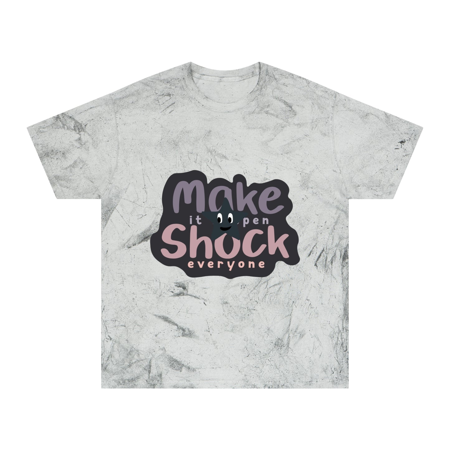 Unisex Color Blast T-Shirt | Motivational Tee, Gift for Creatives, Unique Graphic Shirt, Everyday Wear, Bold Statement Top