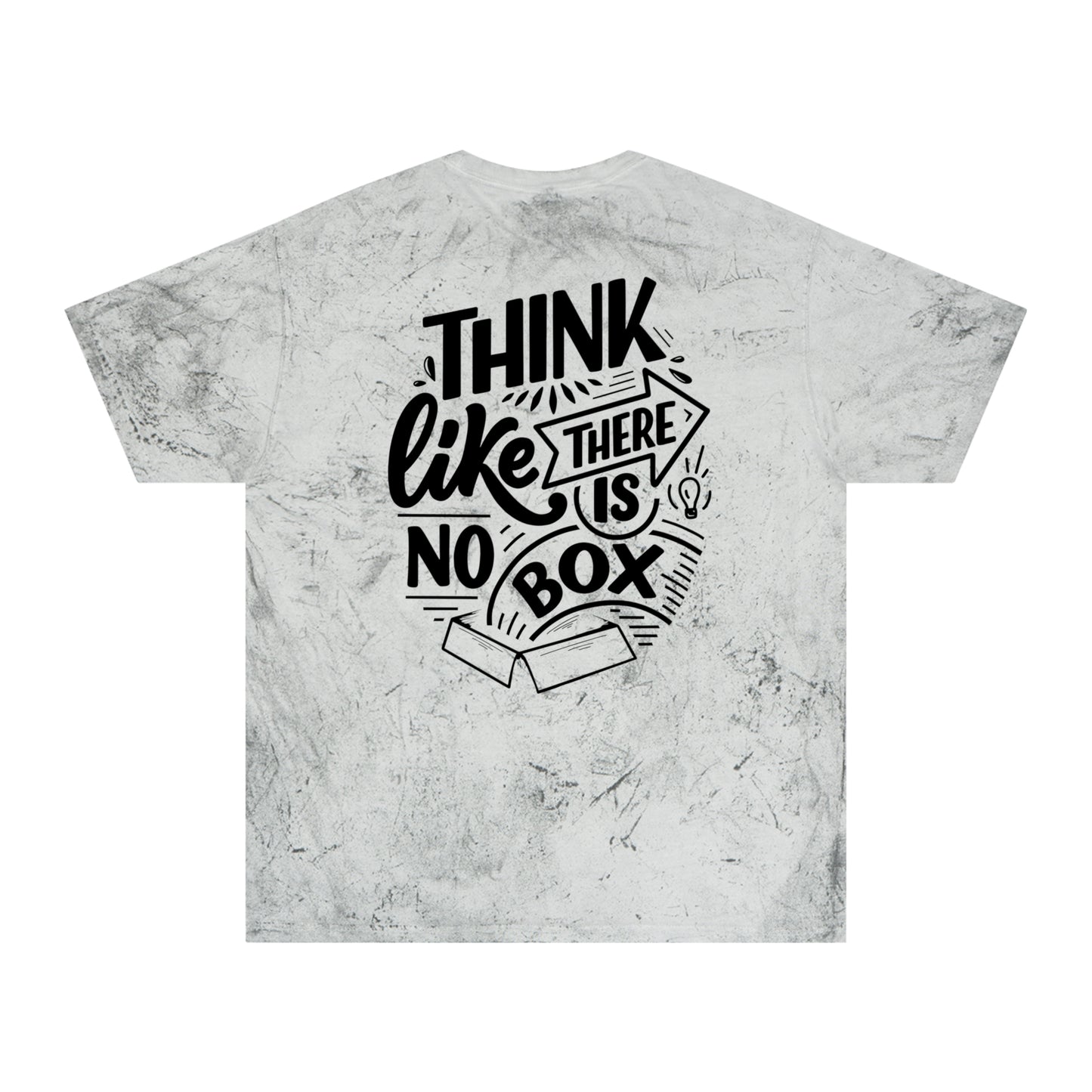 Unisex Color Blast T-Shirt | Motivational Tee, Gift for Creatives, Unique Graphic Shirt, Everyday Wear, Bold Statement Top