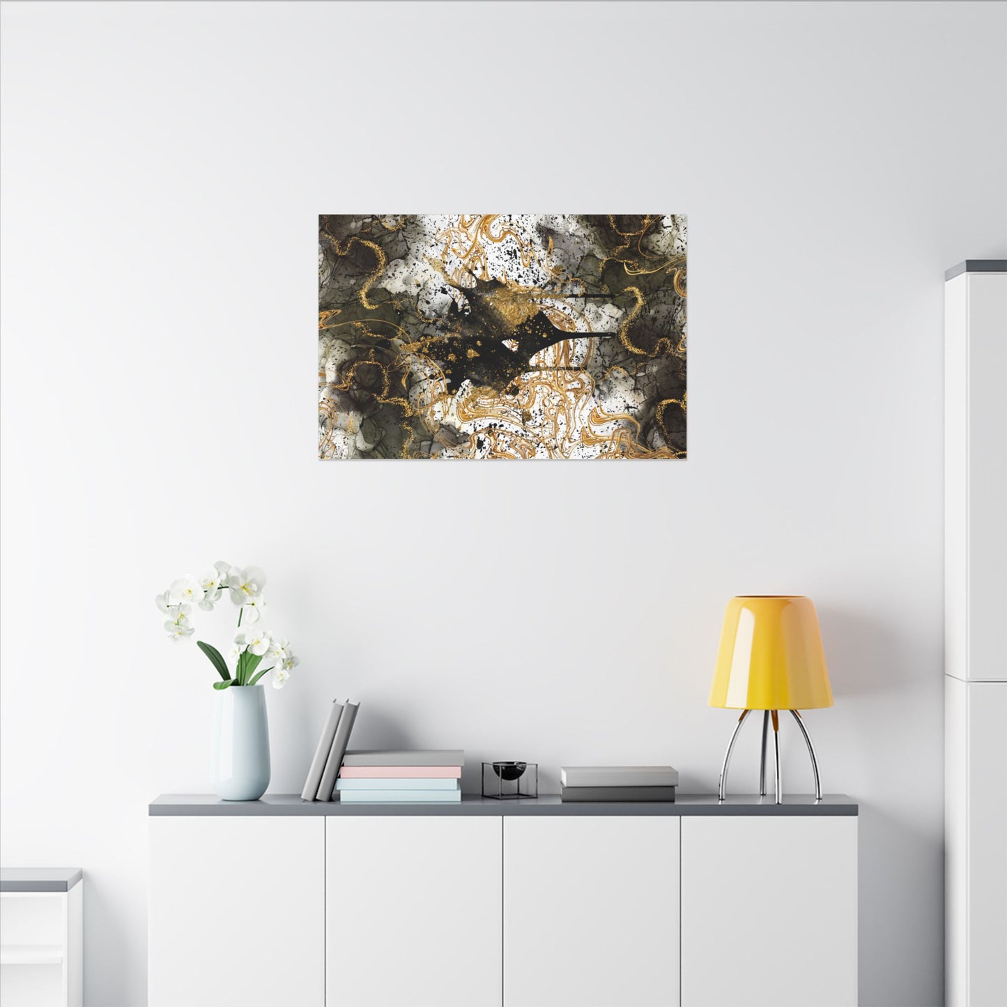 Abstract Wall Art Canvas Print, Modern Home Decor, Living Room Artwork, Gift for Art Lovers, Unique Decor for Any Occasion, Statement Piece