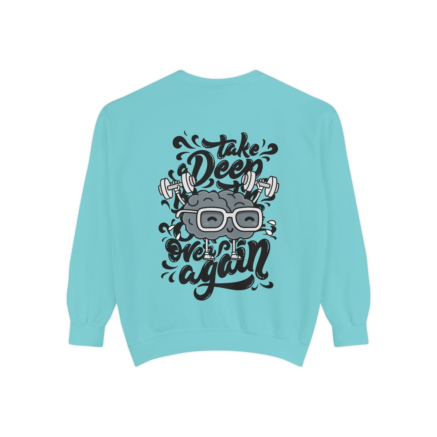 Freedom and Deep Thoughts Unisex Sweatshirt, Rock Music Apparel, Gift for Music Lovers, Cozy Layer for All Seasons, Statement Fashion Piece