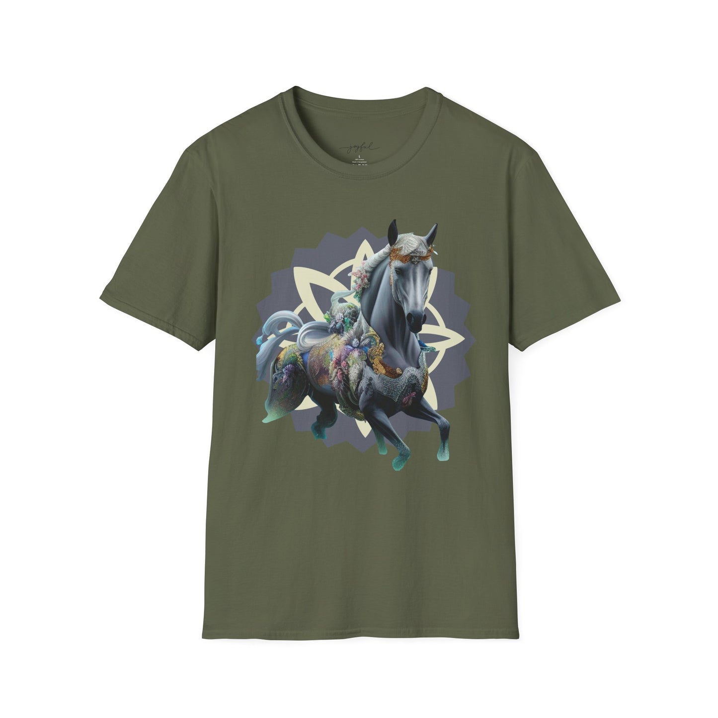 Galloping Horses T-Shirt | Unisex Tee for Horse Lovers | Comfortable Casual Wear | Perfect Gift for Birthdays & Special Occasions