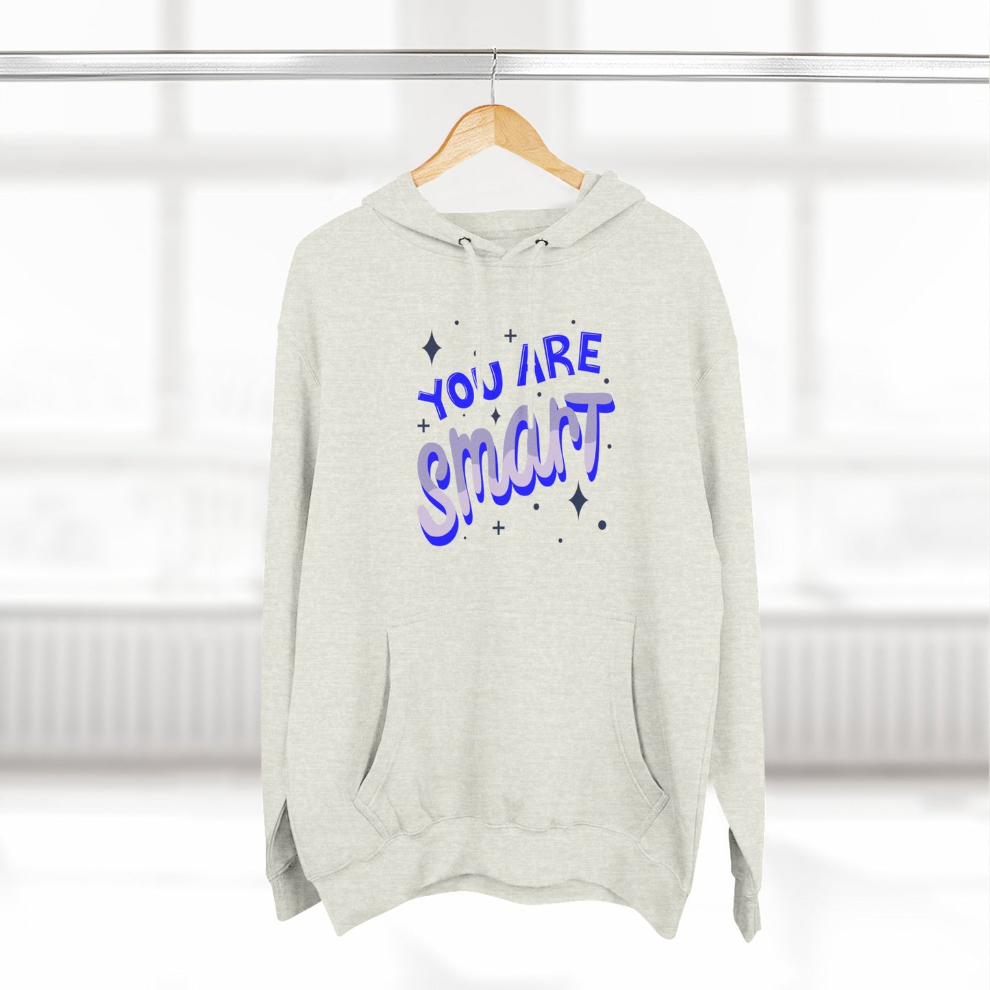 Motivational Three-Panel Fleece Hoodie | Positive Vibes, Gifts for Students, Encouragement Apparel, Casual Wear, Inspirational Hooded [...]