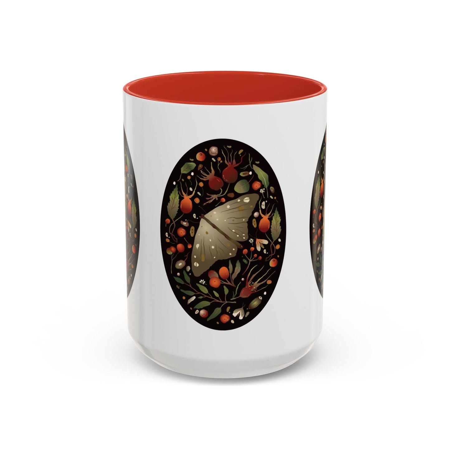 Nature-Inspired Accent Coffee Mug, Butterfly Decorated Mug, Perfect Gift for Nature Lovers, Cozy Home Decor, Birthday, Holiday Gift